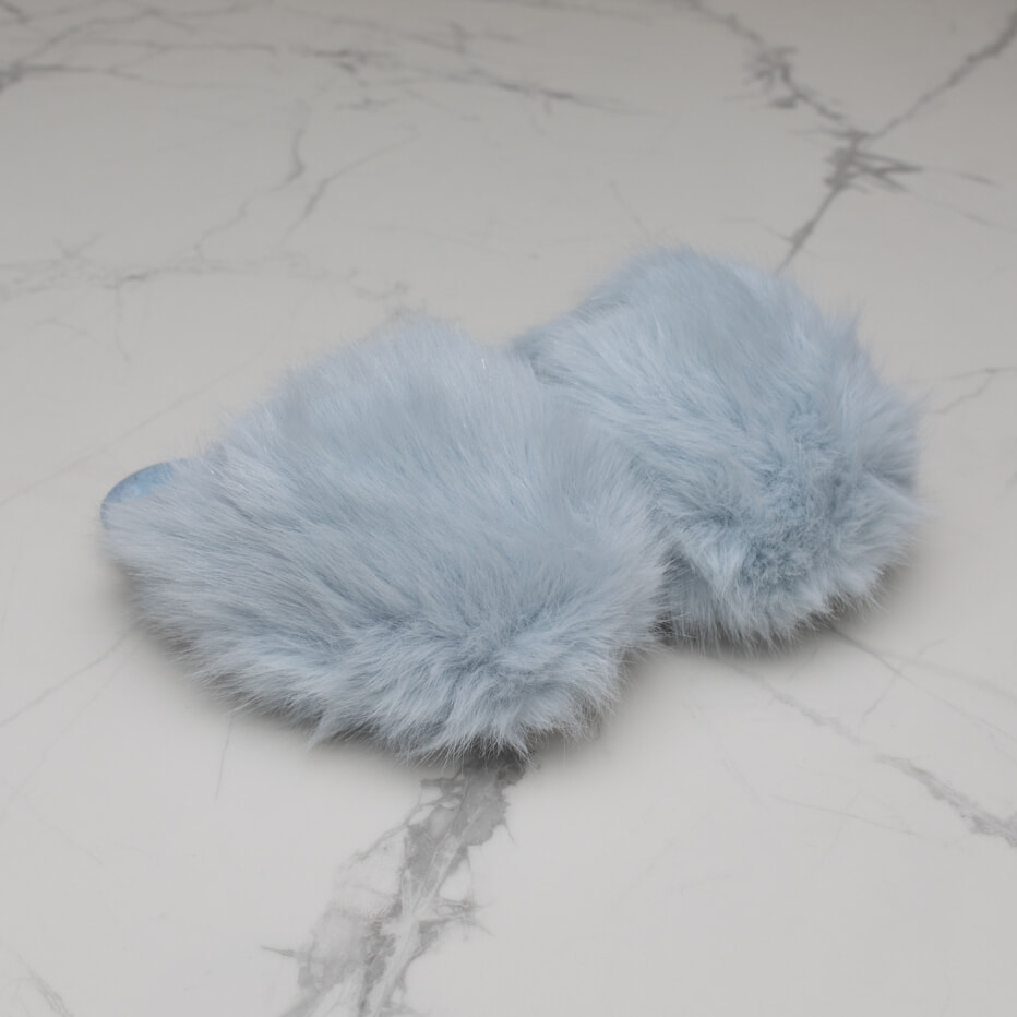 Γυναικεία Παντόφλα Γούνινη Fluffy