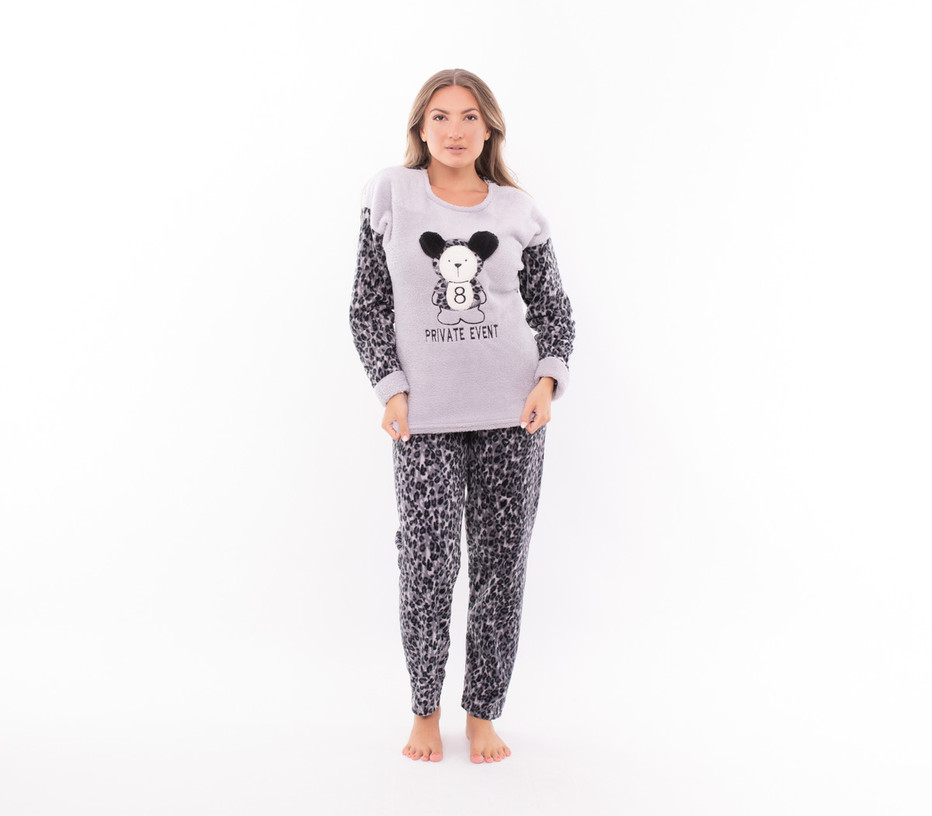 Γυναικεία Πιτζάμα Με Αρκουδάκι Fleece