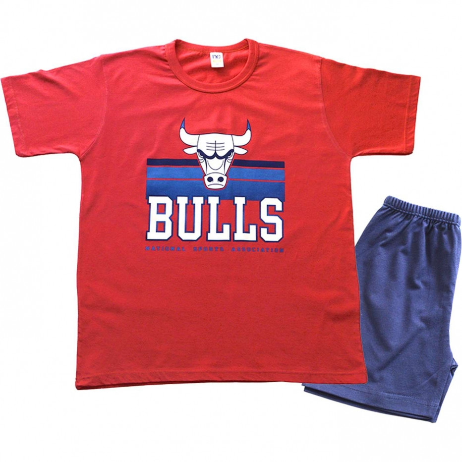 NINA CLUB Ανδρική Πυτζάμα Bulls