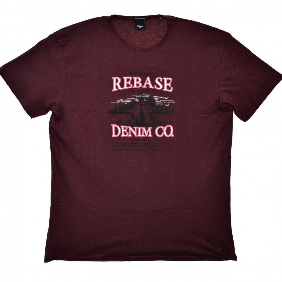 REBASE Ανδρική Μπλούζα Μεγάλο Μέγεθος