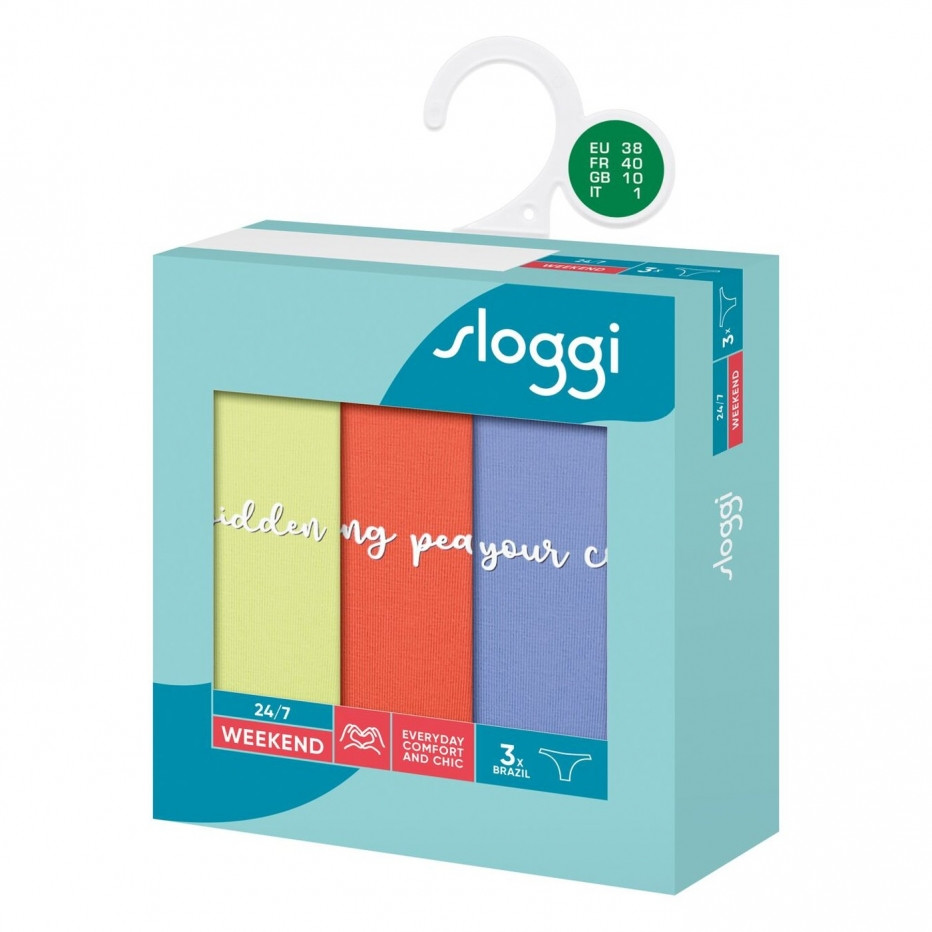 SLOGGI 24/7 WEEKEND TAI Σλιπ 3 Τεμάχια