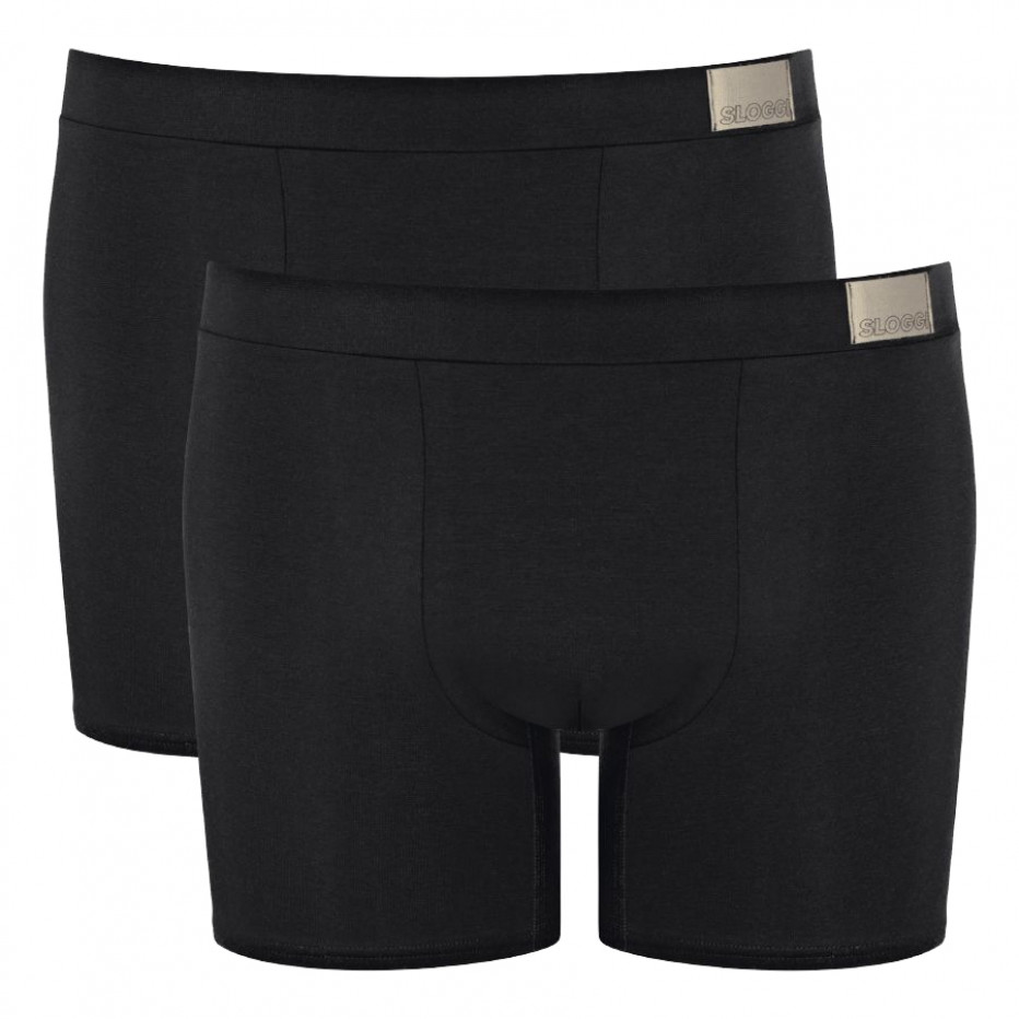 SLOGGI Ανδρικό Μπόξερ Go Natural Short 2 Tεμάχια