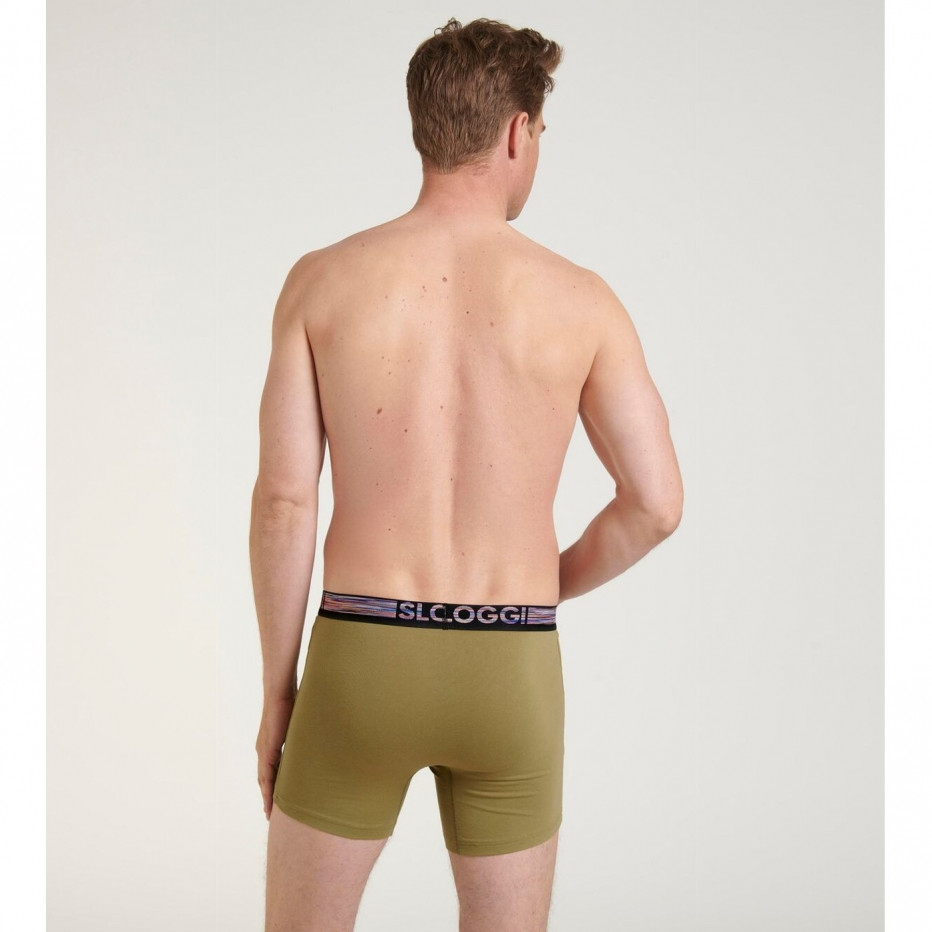 SLOGGI BOXER ABC NATURAL SHORT 2 Τεμάχια