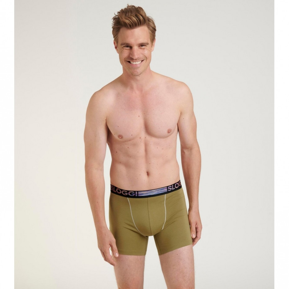 SLOGGI BOXER ABC NATURAL SHORT 2 Τεμάχια