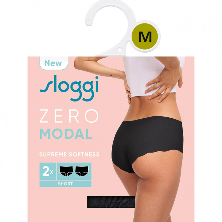 SLOGGI Γυναικείο Σλιπ Zero Modal Short 2 Τεμάχια