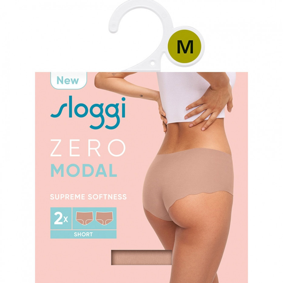 SLOGGI Γυναικείο Σλιπ Zero Modal Short 2 Τεμάχια