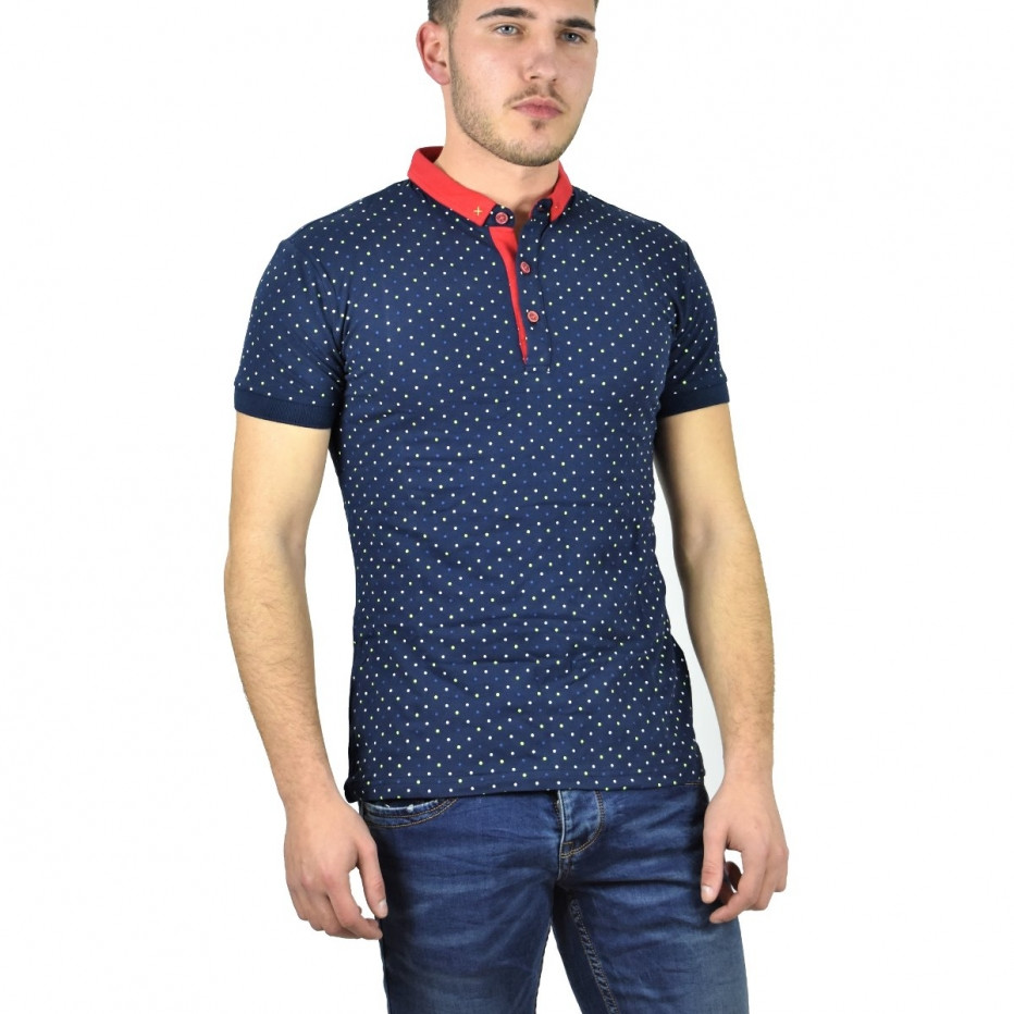 TMK JEANS Ανδρική Κοντομάνικη Μπλούζα