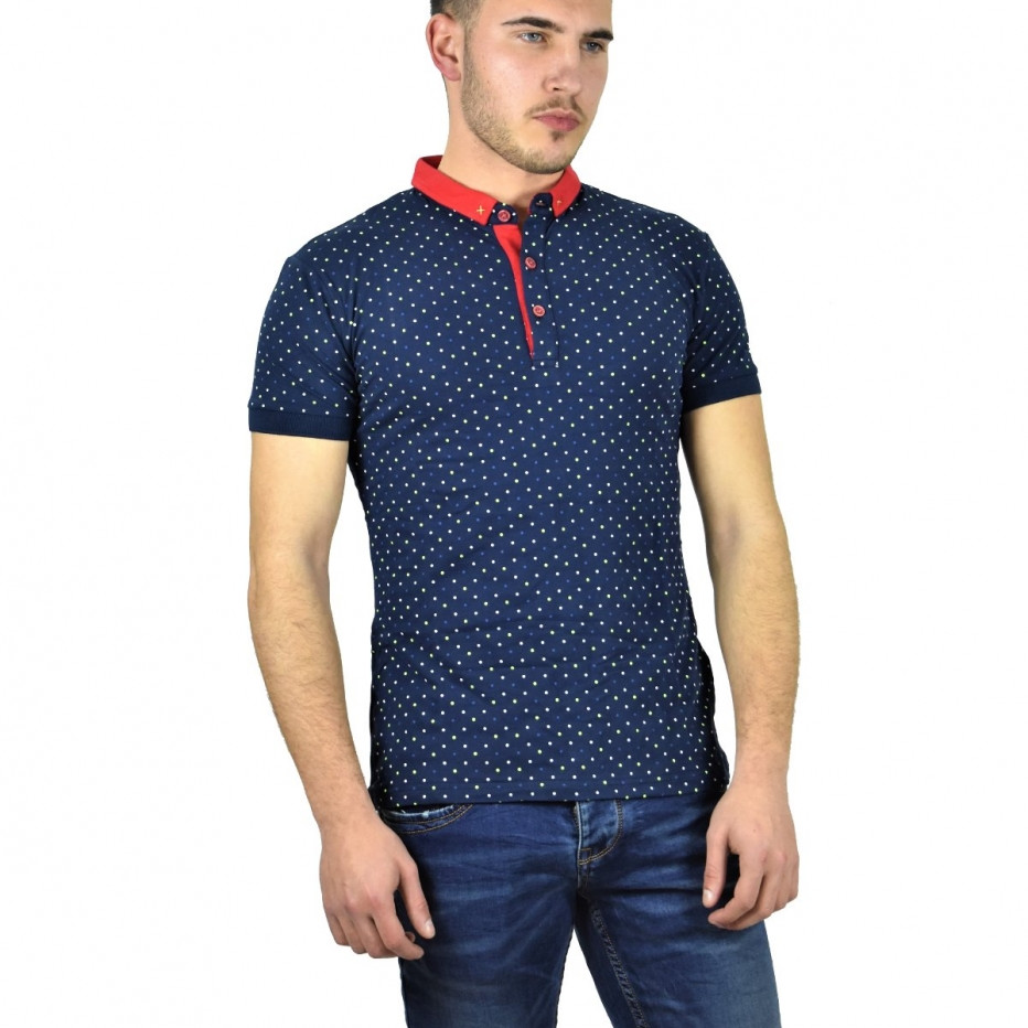 TMK JEANS Ανδρική Κοντομάνικη Μπλούζα